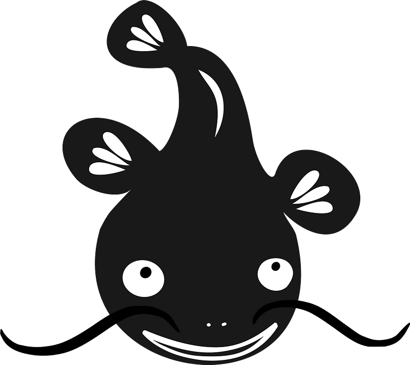 Catfish Clipart - Catfish Cartoon - Png Download (800x713), Png Download