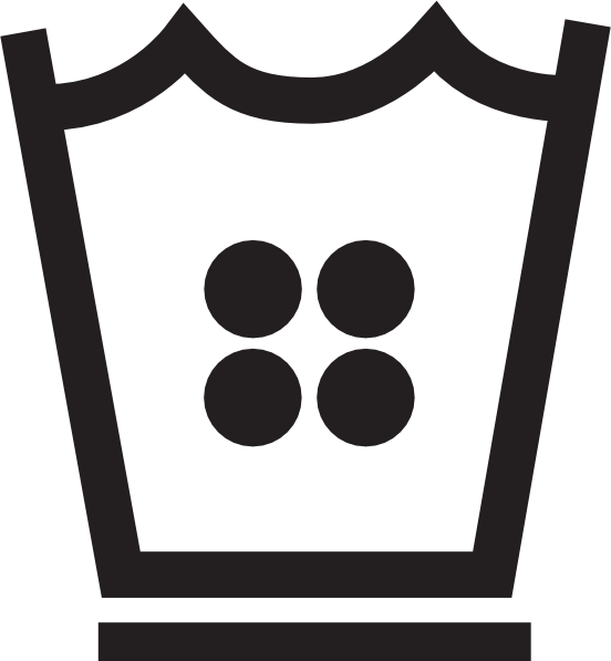 Laundry Symbol Clipart (552x597), Png Download