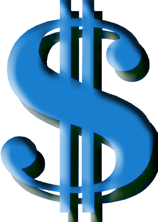 Piewalla"s Dodger Blues - Dollar Sign Clipart (520x731), Png Download
