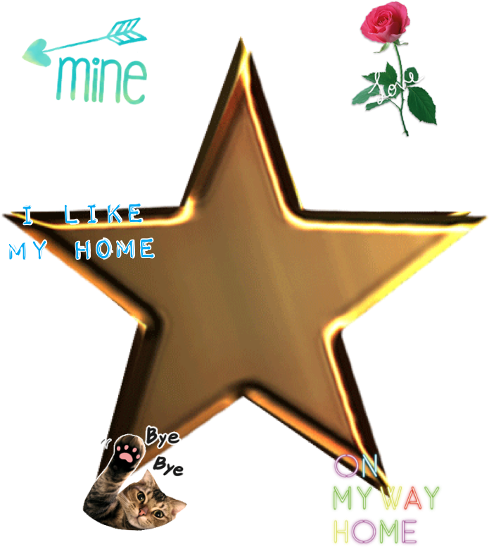 Gif Clip Art Star Image Gold - Картинки На Прозрачном Фоне - Png Download (768x1024), Png Download