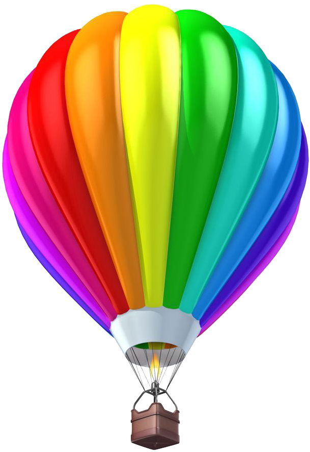 Parachute Clipart Wallpaper - Parachute Hot Air Balloon - Png Download (1024x1024), Png Download