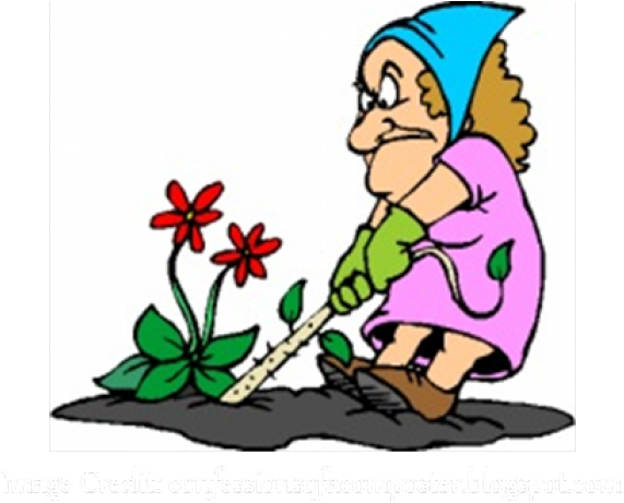 Weeding The Garden Clipart - Png Download (640x480), Png Download
