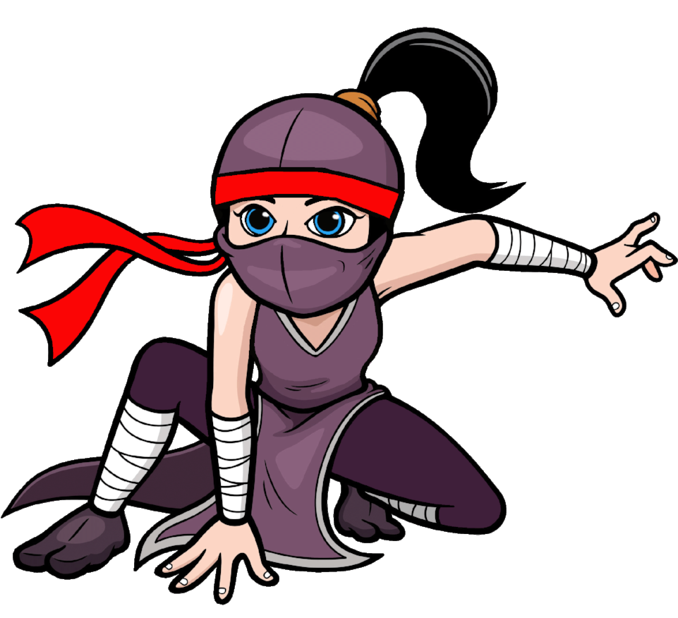 Ninja Clipart Kid Ninja - Cartoon Ninja - Png Download - Full Size ...
