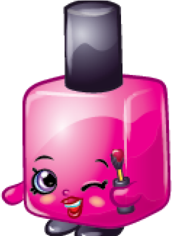 Nail Polish Clipart Shopkins - Shopkins Drawing Nail Polish - Png Download (640x480), Png Download