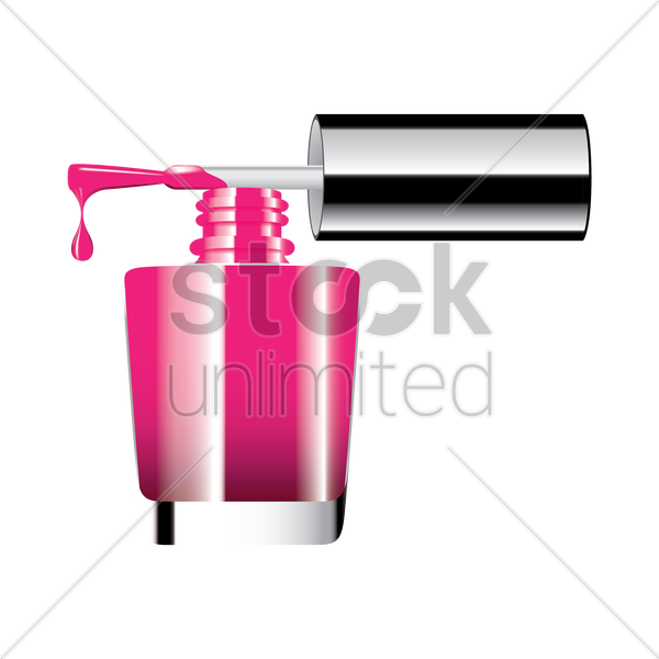 Nail Polish, Hd Png Download - Illustration Clipart (600x600), Png Download