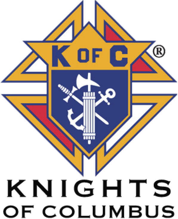 Transparent Columbus Clipart - Knights Of Columbus Jamestown - Png Download (597x734), Png Download