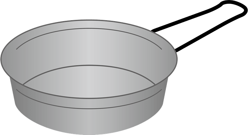 Frying Pan Clipart - Png Download (800x435), Png Download