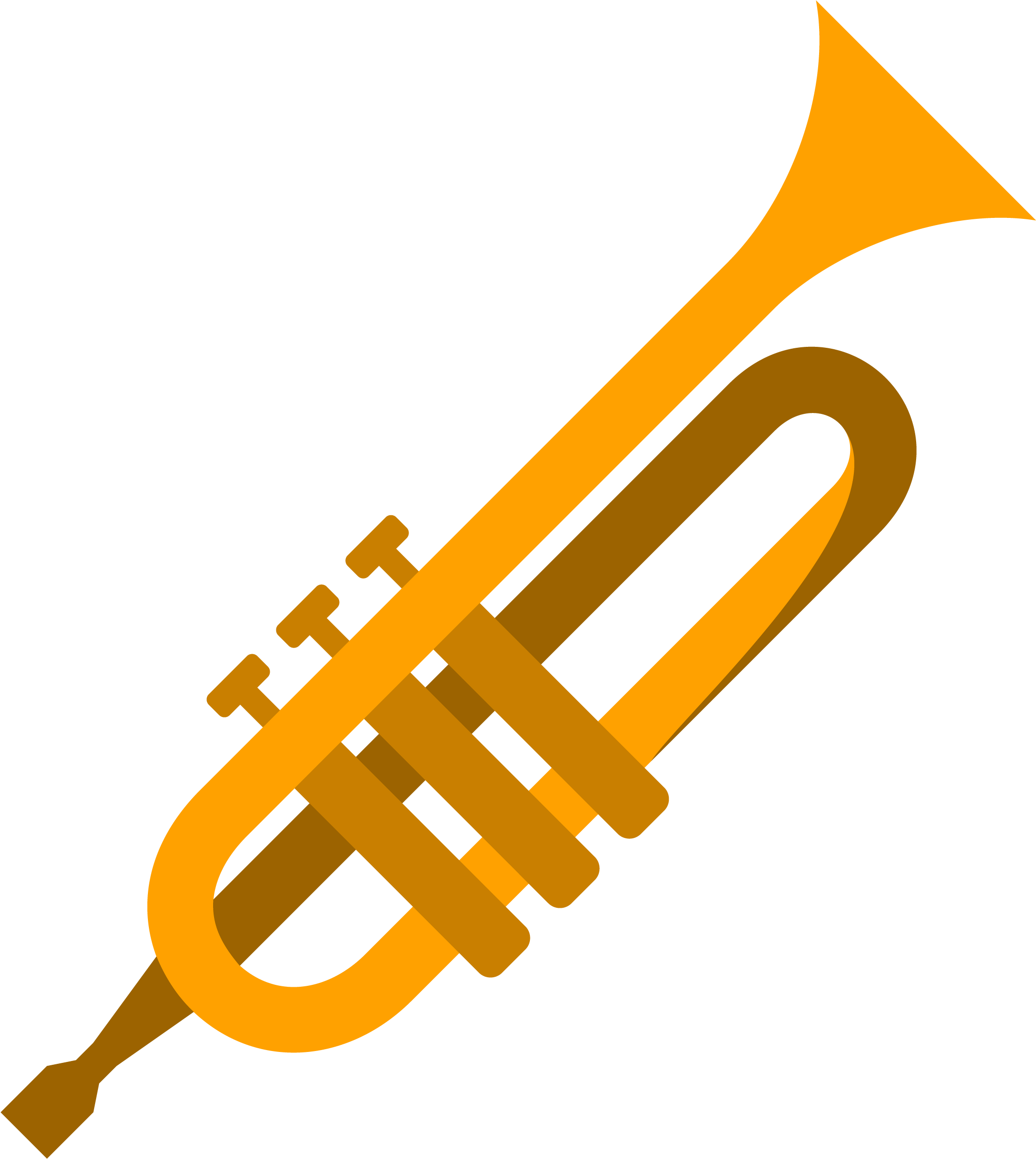 Transparent Tuba Png - Mellophone Drawing Clipart (2178x2436), Png Download