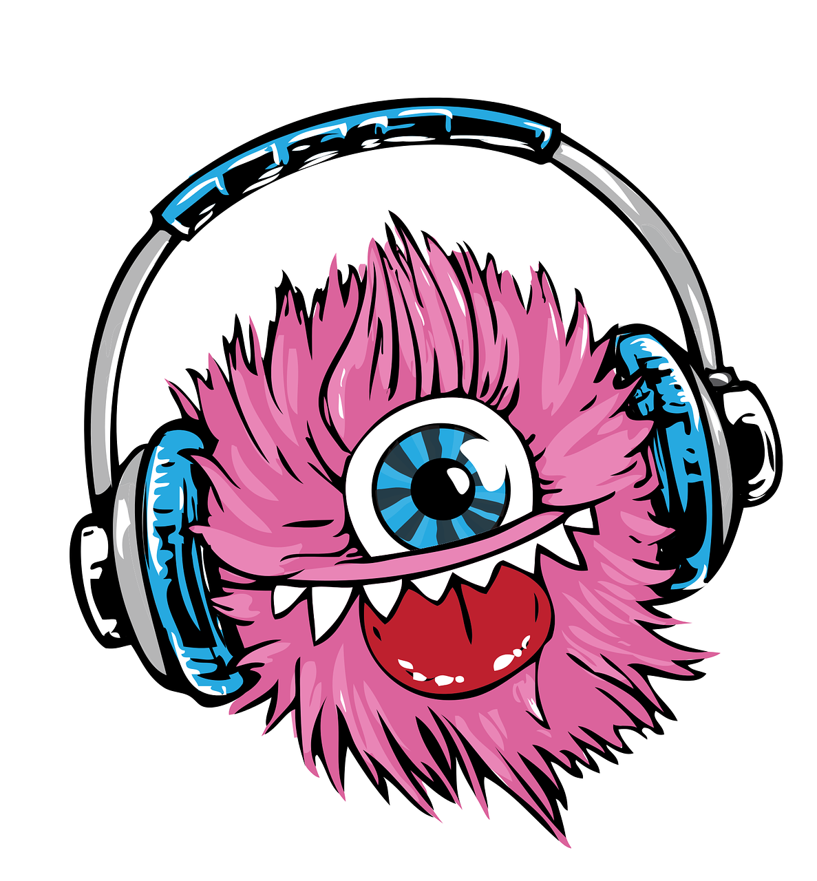 Music Monster Png Clipart (1187x1280), Png Download