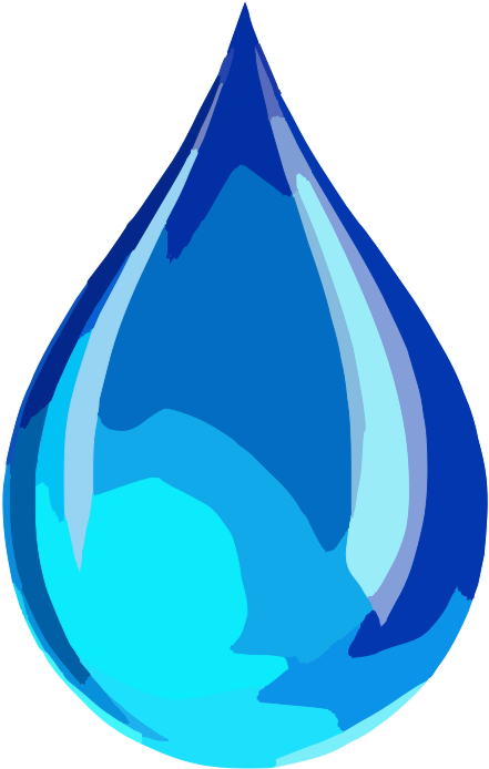 Water Droplet Icon Png Images - Water Droplet Clipart (600x600), Png Download