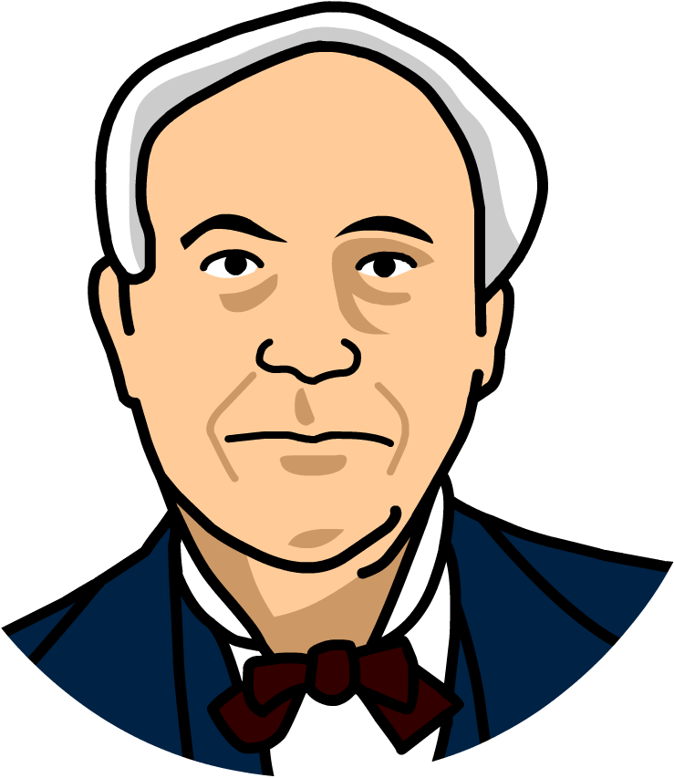 Clipart Train Face Thomas Alva Edison Clipart Png Download Full Size Clipart 5253829 Pinclipart