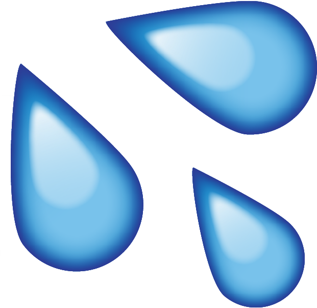 Transparent Water Clip Art Water Droplets Emoji Png Full Size