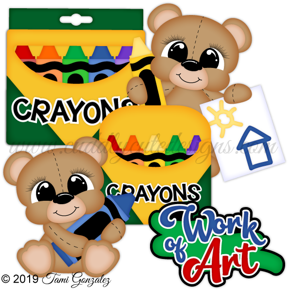 Work Of Art - Cartoon Clipart (600x600), Png Download