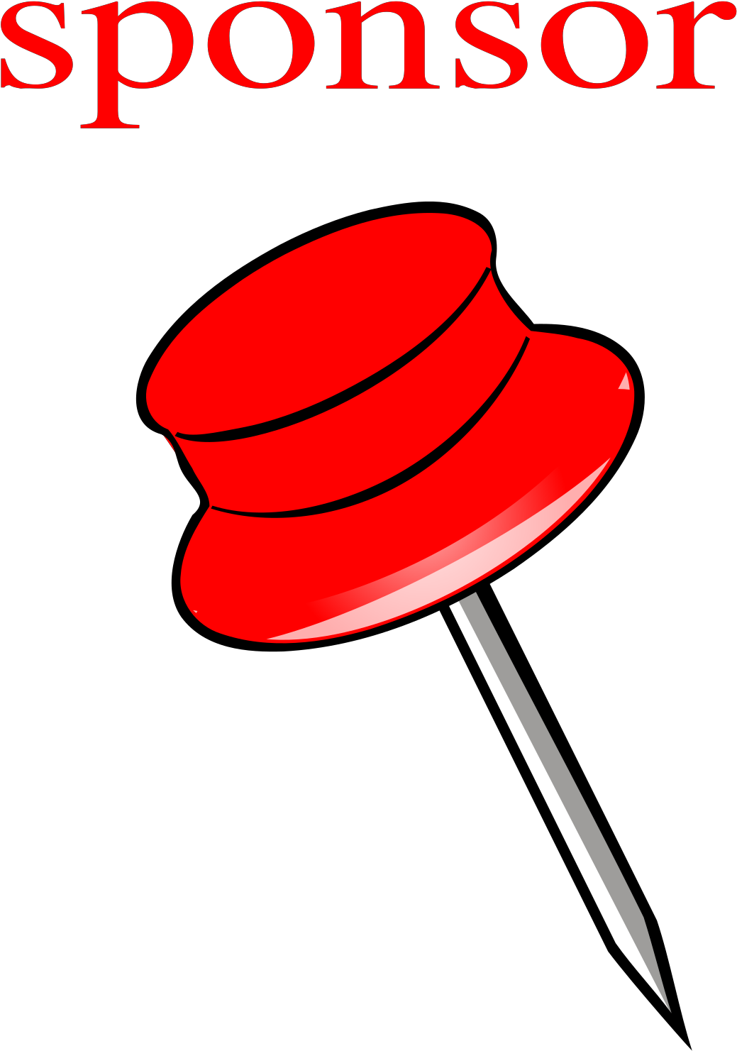 Pin Clip Art - Png Download (1600x1600), Png Download