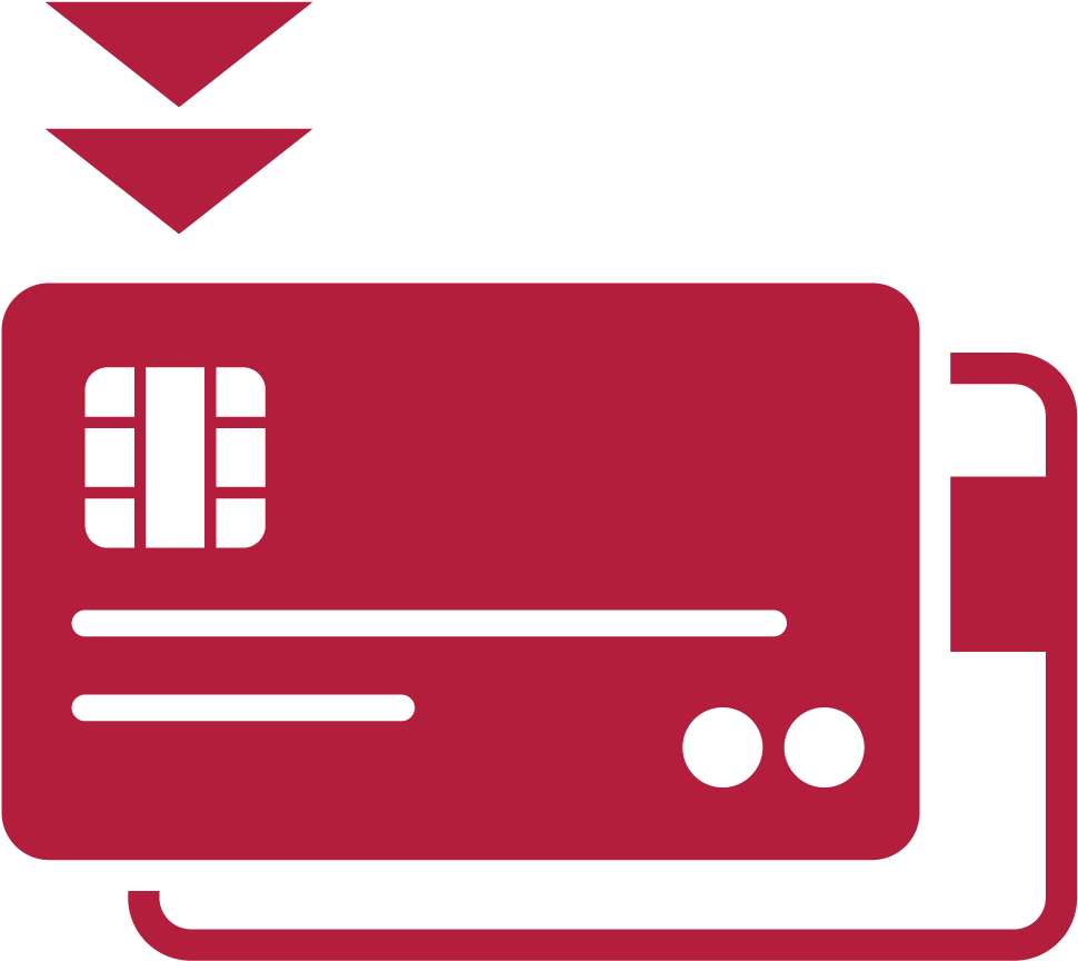 Debit Card Clipart Smart Card - Png Download (1304x1150), Png Download