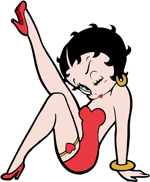 Betty Boop Png For Phone - Betty Boop Clipart (522x631), Png Download