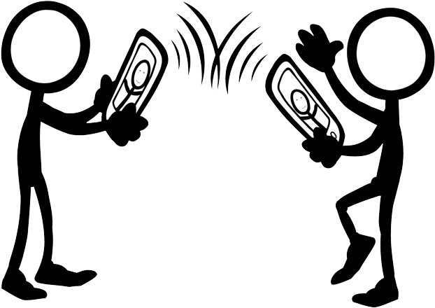 Mobile Phone Free Content Clip Art - Talk On Phone Clipart - Png Download (743x478), Png Download