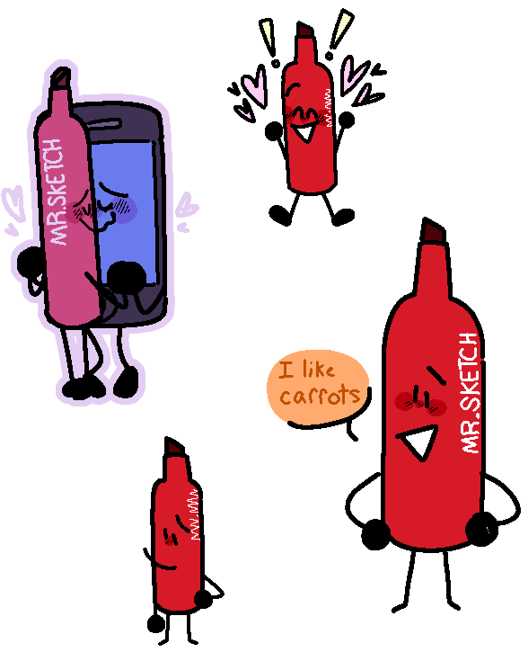Transparent Markers Clip Art - Object Filler Again Mr Sketch Marker - Png Download (588x725), Png Download