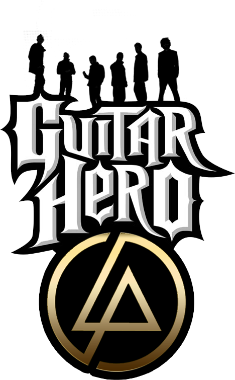 Linkin Park Logo Photo Ghlp2lp - Guitar Hero Clipart (468x755), Png Download