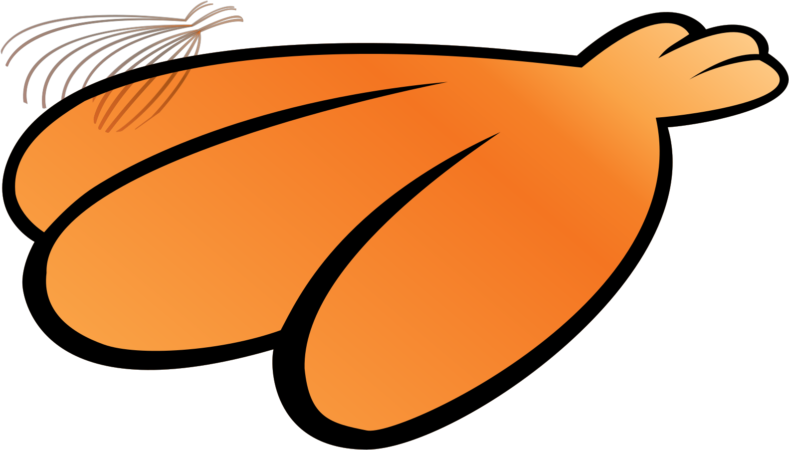 Sea Shell Cartoon Clipart (1600x943), Png Download