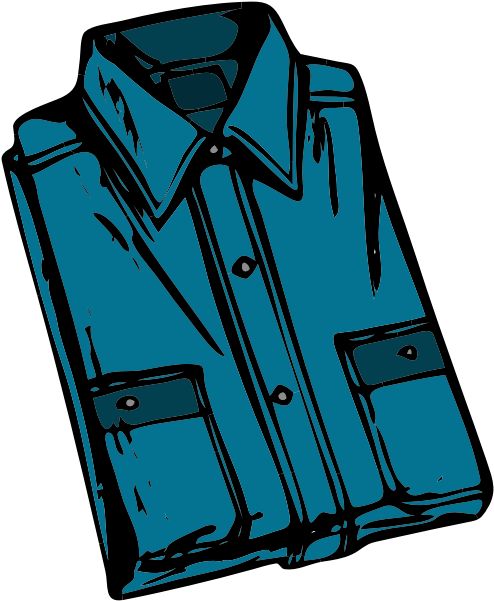 Mens Shirt Clip Art - Png Download (525x640), Png Download