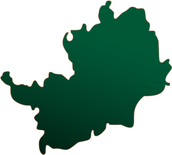 Coffin Clipart Casket - Hertfordshire Map Districts - Png Download (675x603), Png Download