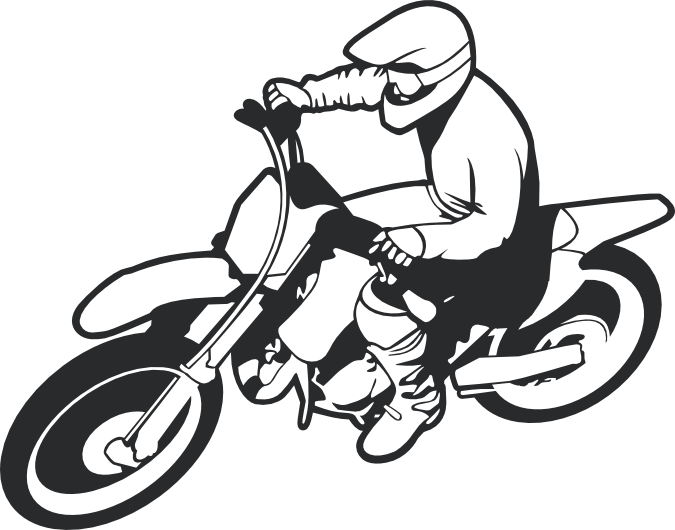 Dirt Bike Clipart White Background Transparent Background Dirt Bike