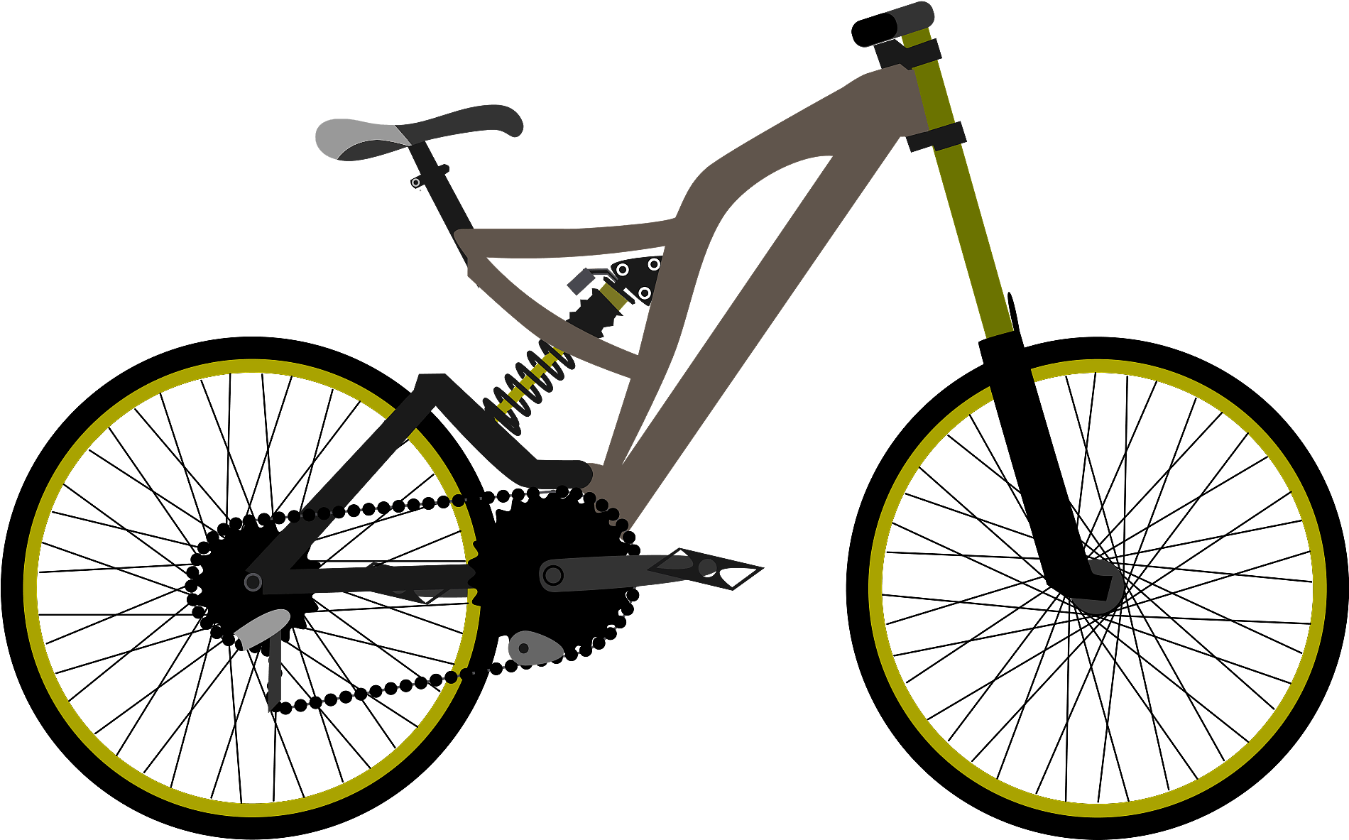 Bike Clip Art Billigakontaktlinser - Giant Trance E+ 3 Pro 2019 - Png Download (1000x629), Png Download