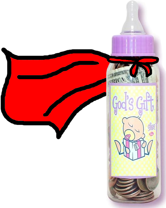 Baby Bottle Boomerang Clipart Jpg Library Library Baby - Baby Bottle Drive For Pro Life - Png Download (600x723), Png Download