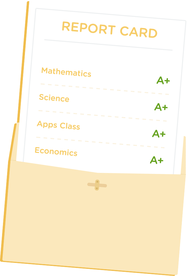 Treehouse, Give Pro - Report Card Clip Art Png Transparent (653x930), Png Download