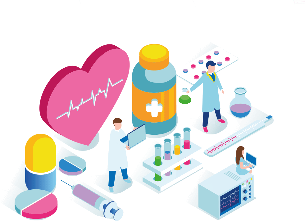 Pharmacy Landing Page Clipart (998x840), Png Download