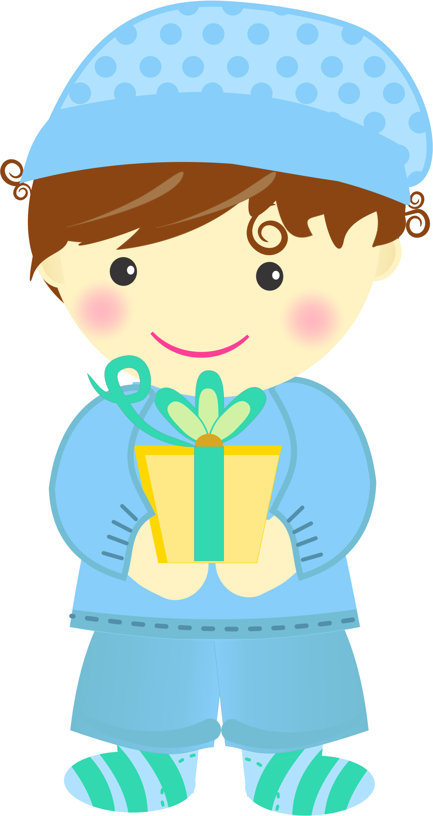 Transparent Memory Book Clipart - Desenho Menino Com Pijama - Png Download (1498x2822), Png Download