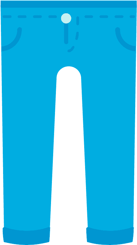 Jeans Emoji Clipart - Jeans Emoji - Png Download (800x800), Png Download