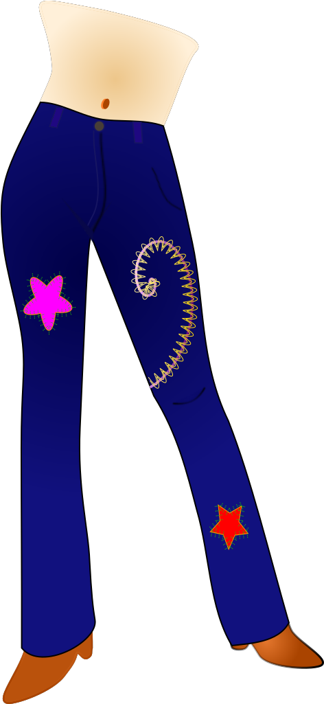 Blue Jeans Clip Art - Png Download (1024x1024), Png Download