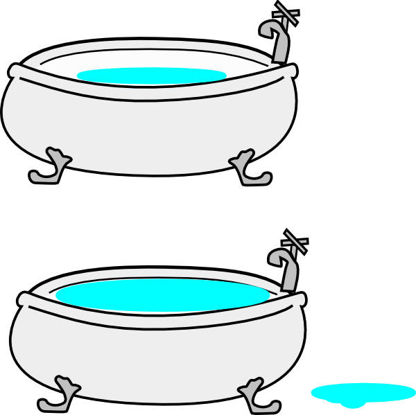 Bath Tub Png Clipart Transparent Png (600x599), Png Download
