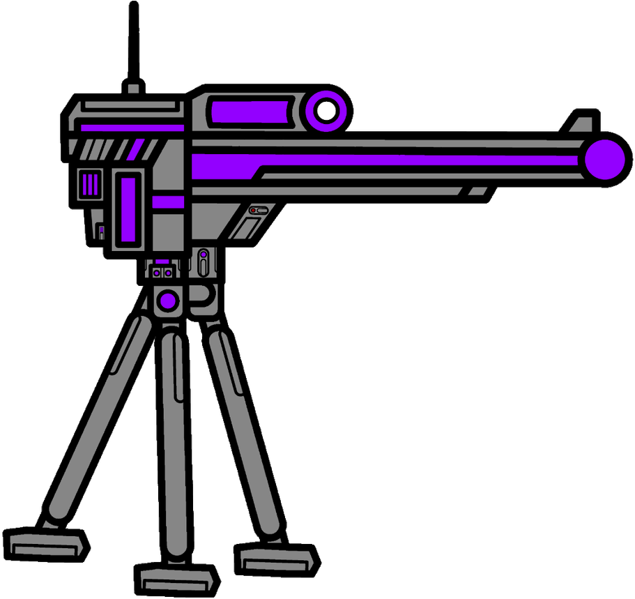 Eaam Sci-fi Series Wiki - Sentry Gun Clipart (917x871), Png Download