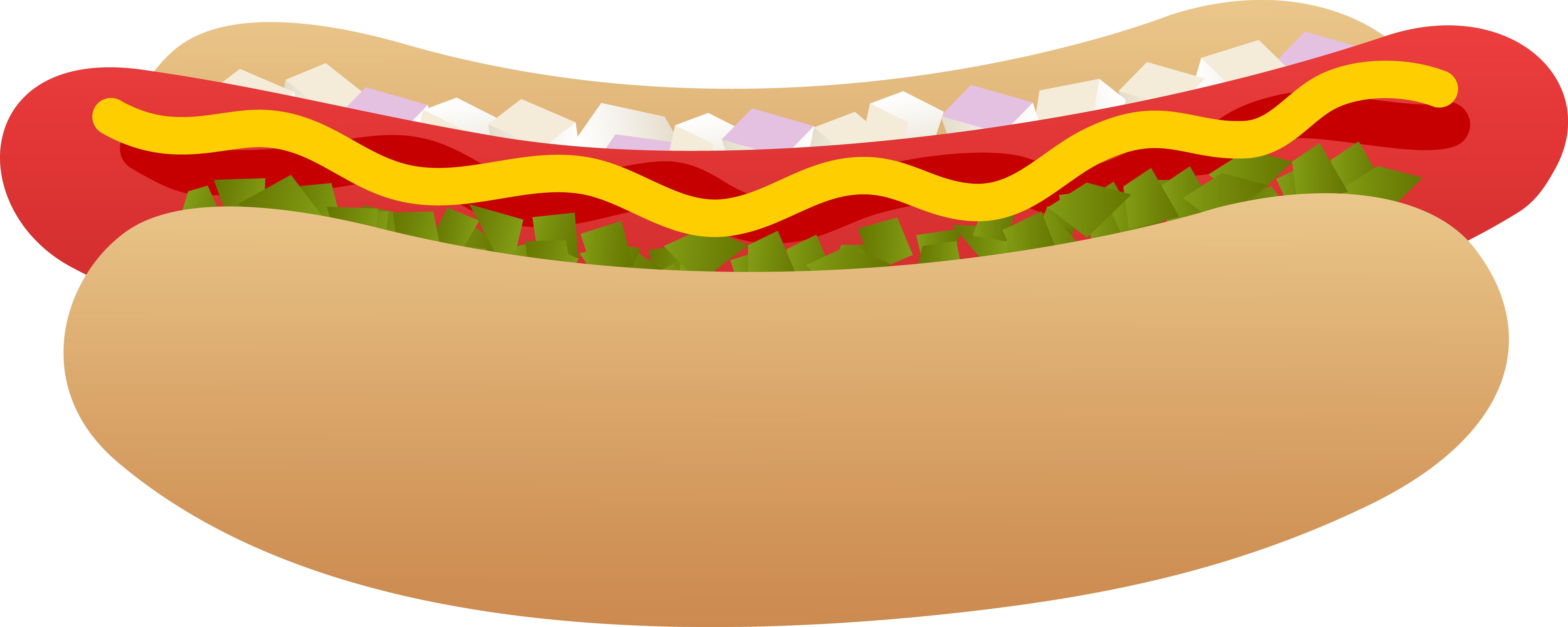 Corrosion Clipart U0026middot Hotdog Clipart - Hot Dog Clip Art - Png Download (7846x3137), Png Download