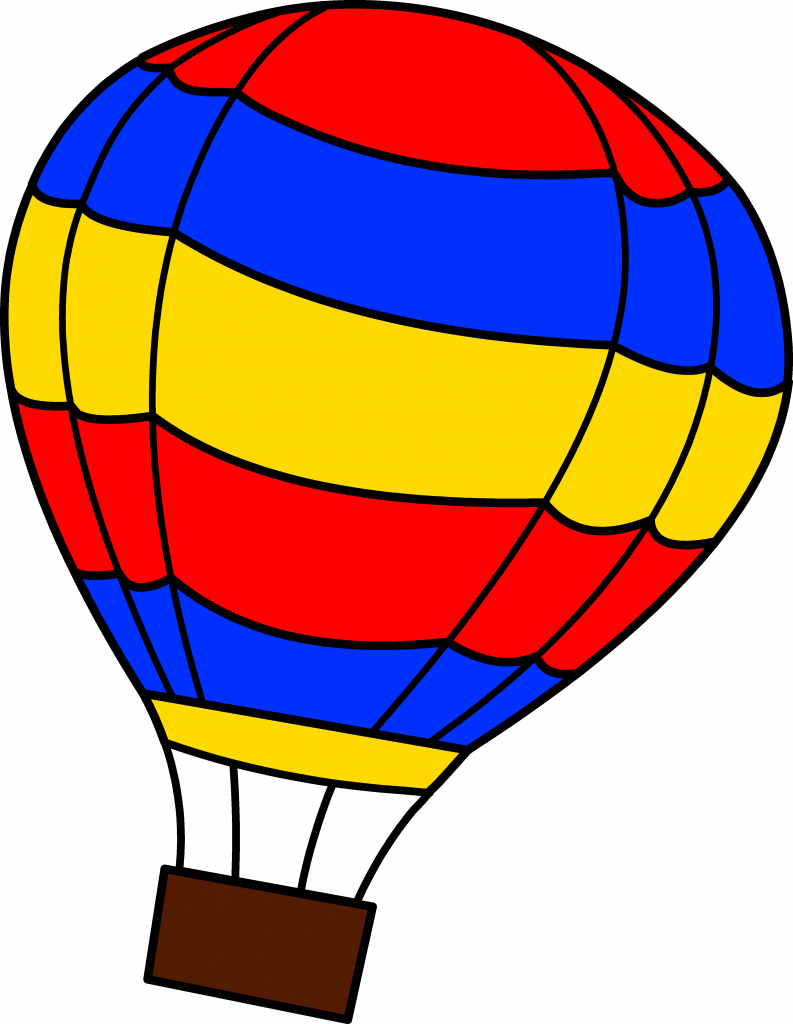 Unique Air Balloon Images - Clip Art Air Balloon - Png Download (793x1024), Png Download