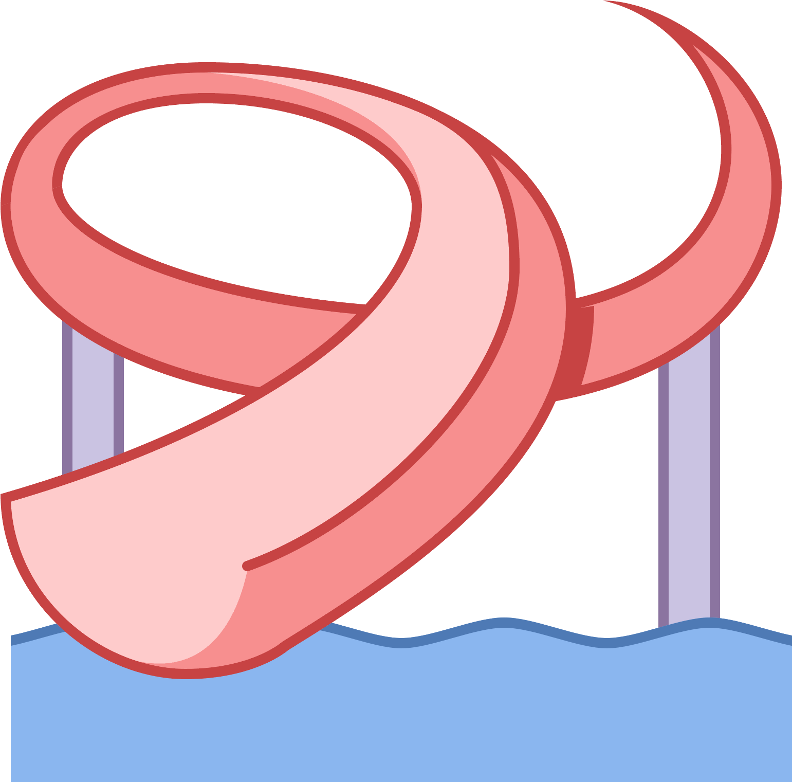 Water Slide Water Park Clip Art Png 600x443px Water S vrogue.co