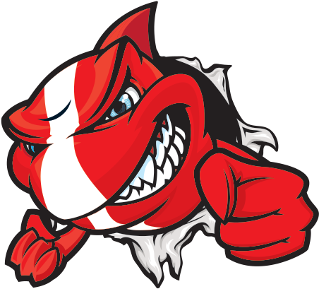 Shark Scuba Diving Flag - Australia Men's National Lacrosse Team Clipart (600x600), Png Download