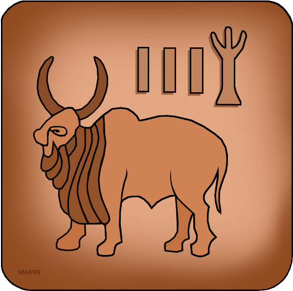 Bull Seal - Indus Valley Civilization Clipart - Png Download (648x627), Png Download
