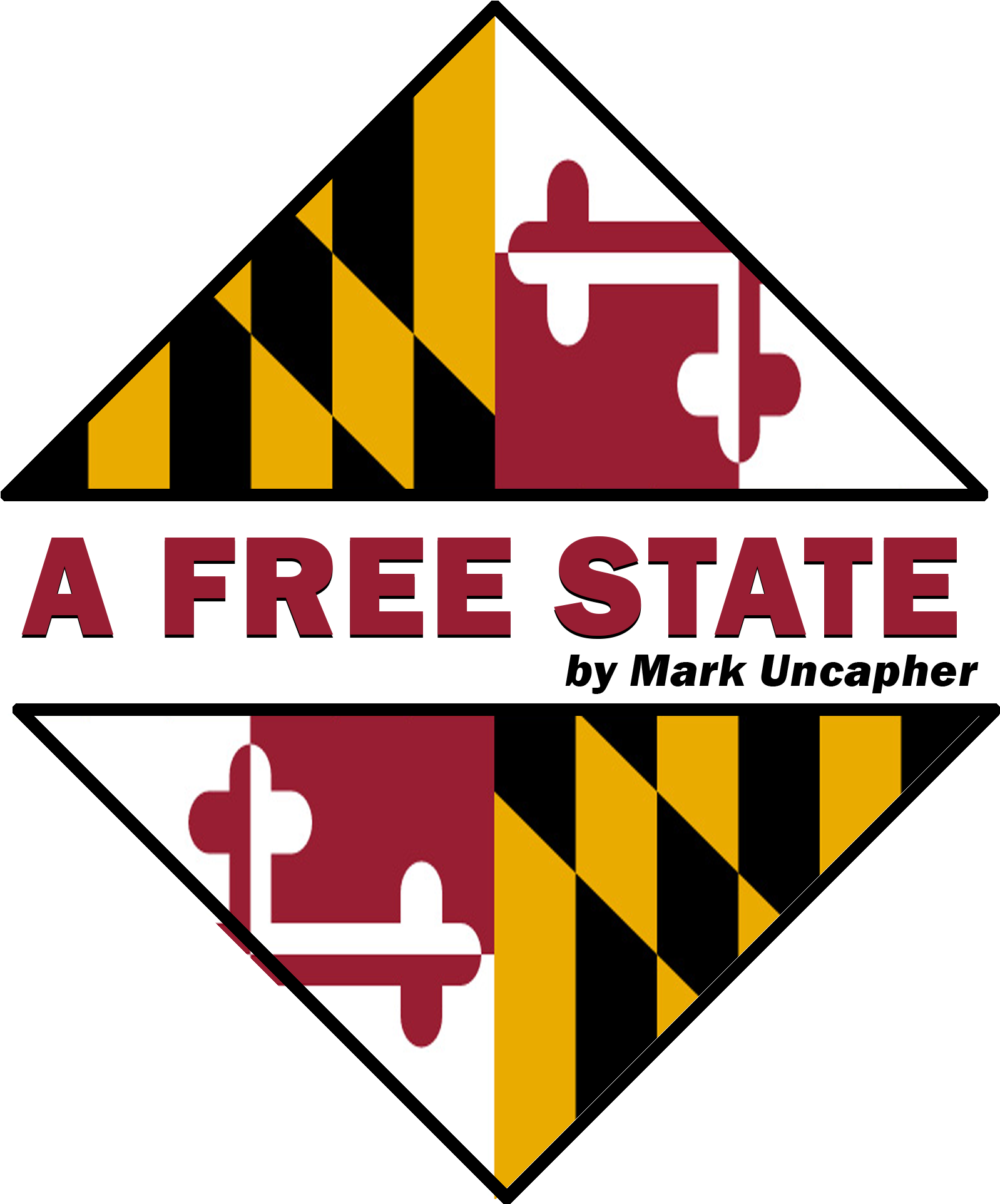 Paycheck Clip Art Free - Maryland Flag Square - Png Download (1656x1980), Png Download