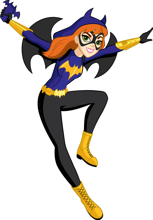 Supergirl Clipart Batgirl - Batgirl Super Hero Girls - Png Download (600x863), Png Download