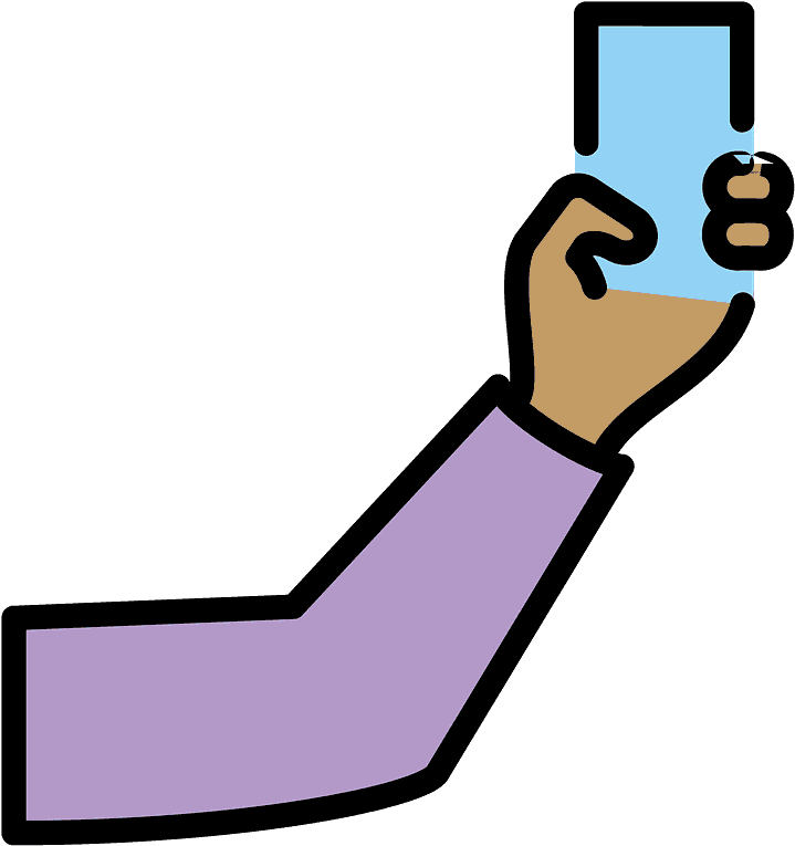 Selfie Emoji Clipart - Scalable Vector Graphics - Png Download (800x800), Png Download