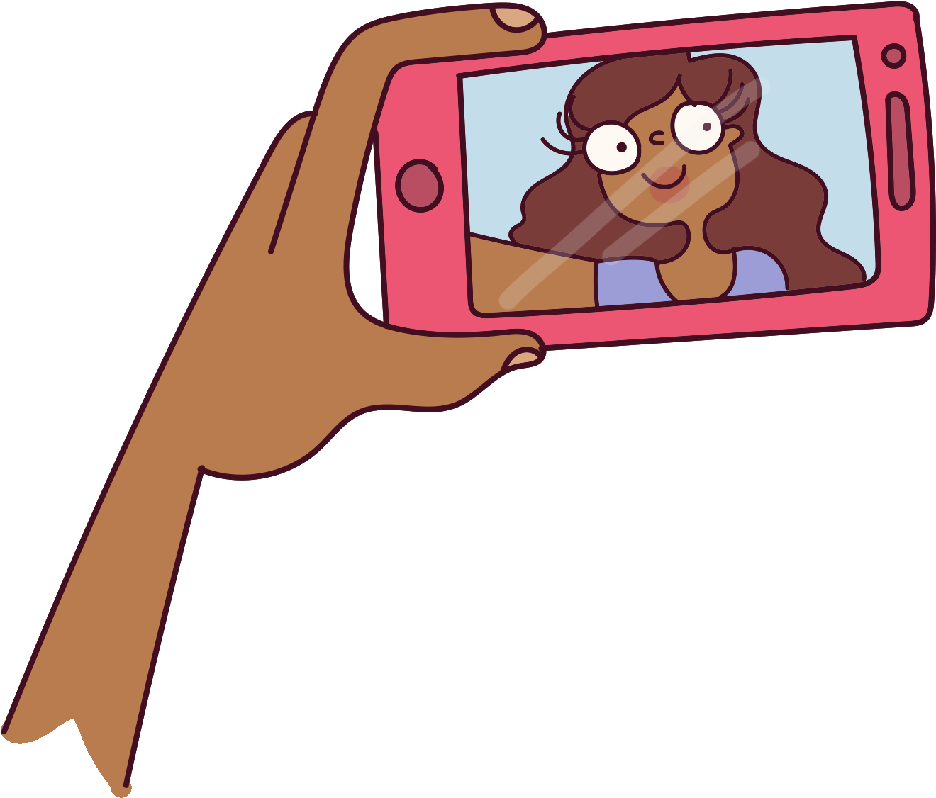 Although You Can Take Photos And Videos With Your Iphone, - Cartoon Clipart (1500x1500), Png Download