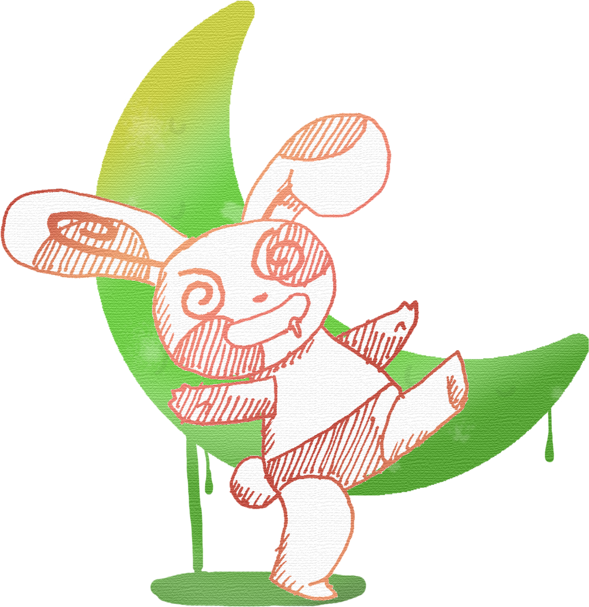 Clip Art Illustration Character Fruit Fiction - Illustration - Png Download (1280x1673), Png Download