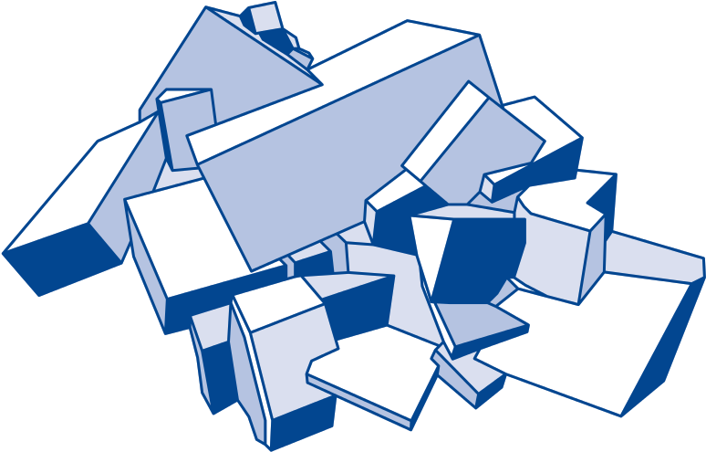 Cristaux Bleus - Crystal Clipart (800x519), Png Download