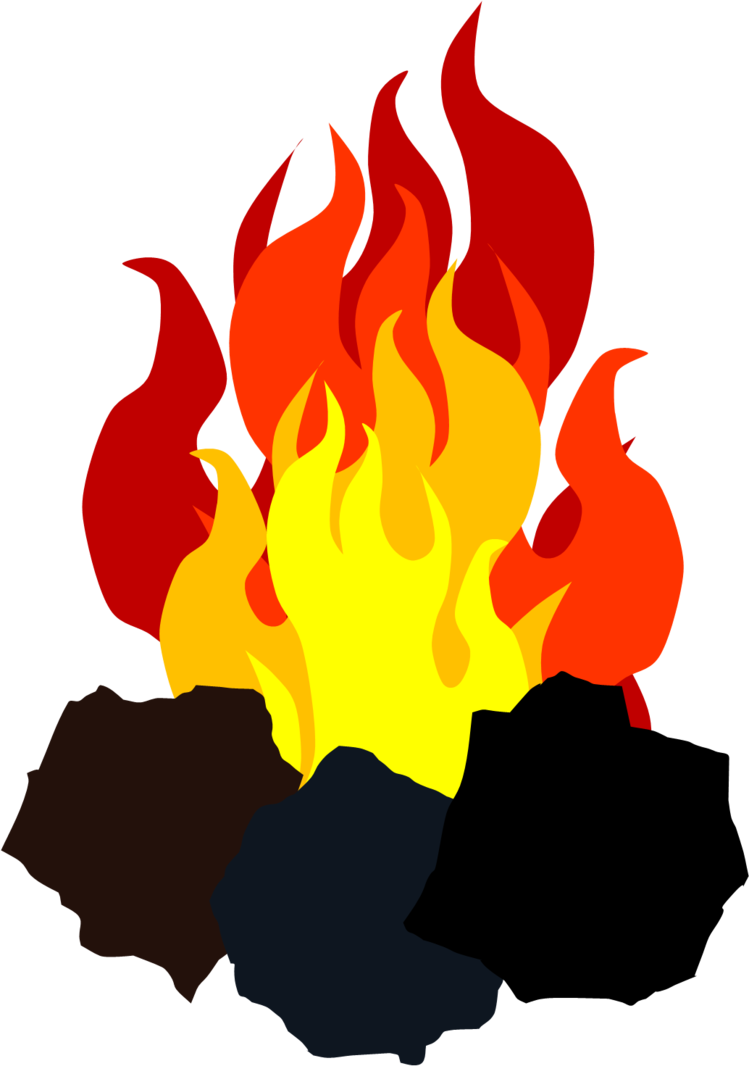 Charcoal Fire Clipart Clipart Royalty Free Library - Coal Clipart - Png Download (749x1066), Png Download