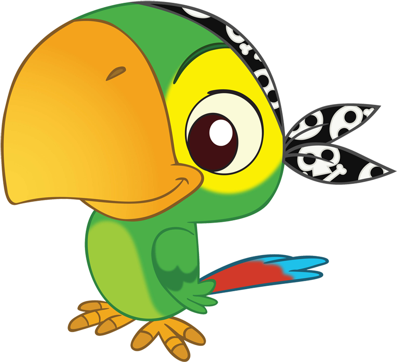 Jake The Never Land Pirates Clipart - Jake And The Neverland Pirates Bird - Png Download (838x750), Png Download