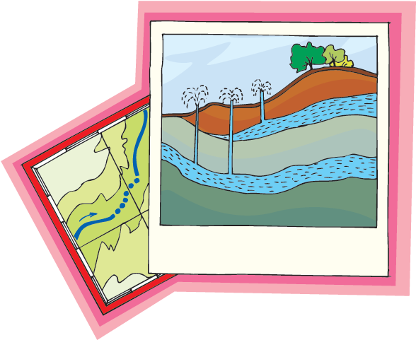 Aquifer - Drainage Groundwater Clipart - Png Download (641x480), Png Download